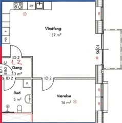 Billede 6. Lejlighed, Vilhelm Ehlerts Alle, Viborg 