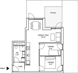 Photo 14. Apartment, Stenpassagen, Aarhus C 