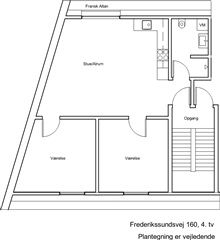 Billede 10. Lejlighed, Frederikssundsvej, Brønshøj 