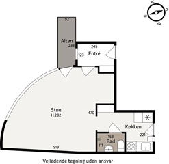 Photo 2. Apartment, Vesterbro, Aalborg 