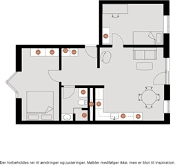 Billede 27. Lejlighed, Borgm. Jensens Allé, København Ø 