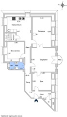 Billede 16. Lejlighed, Ahlmanns Alle, Hellerup 