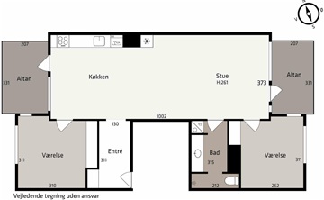 Billede 13. Lejlighed, Jens Otto Krags Gade, København S 