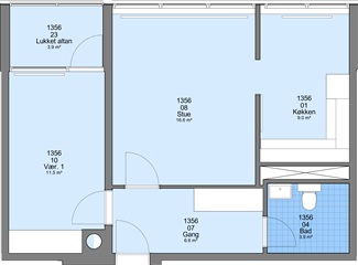 Billede 7. Lejlighed, Højrupsvej, Frederikshavn 