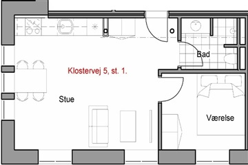 Billede 10. Lejlighed, Klostervej, Odense C 