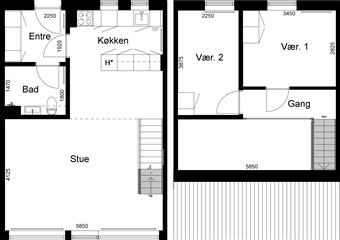 Photo 1. Apartment, Damstræde, Aalborg Øst 