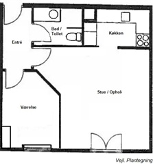 Photo 23. Apartment, Odinparken, Viborg 