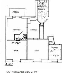 Photo 2. Apartment, Gothersgade, Viborg 