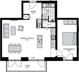 Photo 10. Apartment, Vindrosen, Risskov 