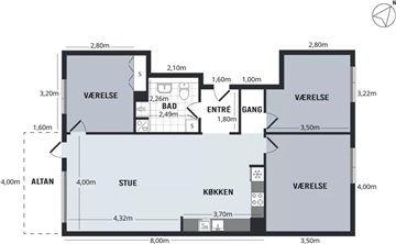Photo 10. Apartment, Gyngemose Parkvej, Søborg 