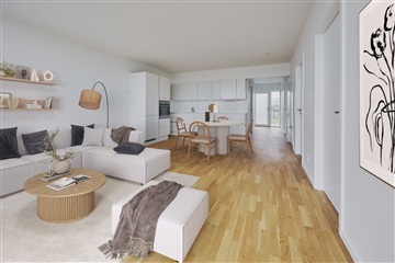 Photo 1. Apartment, Kaløvigparken, Hornslet 