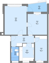 Billede 1. Lejlighed, Gl.Aalborgvej, Viborg 