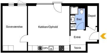 Photo 4. Apartment, Bifrostgade, Åbyhøj 