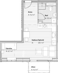 Photo 6. Apartment, Gravene, Viborg 