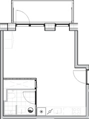 Photo 2. Apartment, Møllehatten, Risskov 