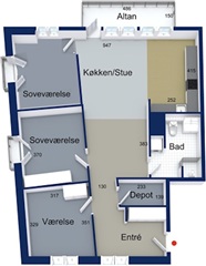 Photo 10. Apartment, Farumgade, København N 