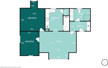 Billede 15. Lejlighed, Roskildevej, Frederikssund 