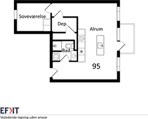 Photo 9. Apartment, Jens Kofoeds Gade, Taastrup 