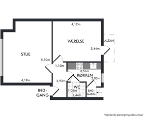 Photo 14. Apartment, Herluf Trolles Gade, Aalborg 
