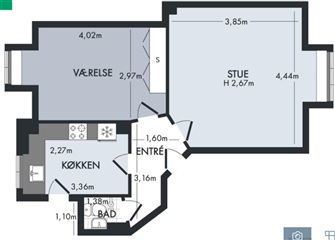 Photo 10. Apartment, Tranegårdsvej, Hellerup 