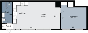Photo 2. Apartment, Jernbanegade, Næstved 