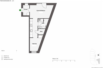 Billede 13. Lejlighed, Munkemøllestræde, Odense C 