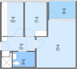 Photo 6. Apartment, Danmarksgade, Frederikshavn 