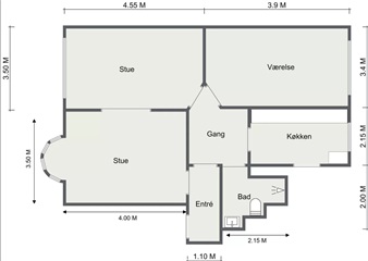 Billede 14. Lejlighed, Danmarksgade, Aalborg 