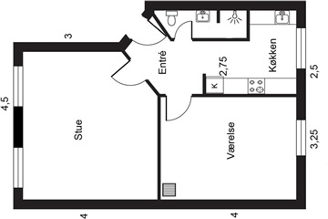 Billede 24. Lejlighed, Glentevej, Fredericia 