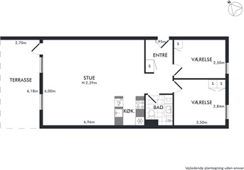 Billede 18. Lejlighed, Overblikket, Aalborg 