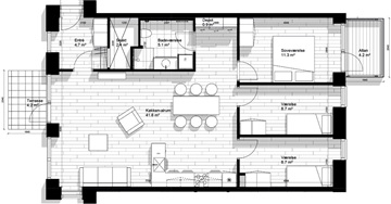 Photo 5. Apartment, Jenny Kammergaards Vej, Horsens 