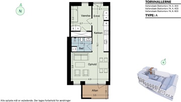 Photo 11. Apartment, Vallensbæk Stationstorv, Vallensbæk Strand 