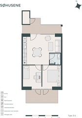 Photo 6. Apartment, Blomsterlunden, Tilst 