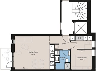 Photo 17. Apartment, Fyrren, Holbæk 