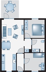 Photo 1. Apartment, Buegangen, Ringsted 