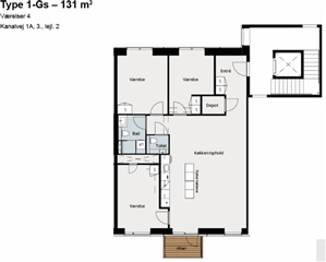 Photo 16. Apartment, Kanalvej, Kongens Lyngby 