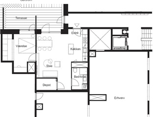 Billede 7. Lejlighed, Gammel Køge Landevej, Valby 