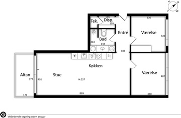 Billede 35. Lejlighed, Axel Heides Gade, København S 