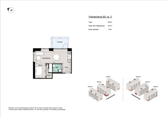 Billede 3. Lejlighed, Yderlandsvej, København S 