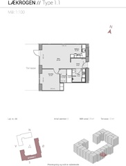 Billede 23. Lejlighed, Lækrogen, Albertslund 