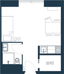 Billede 3. Lejlighed, Trekroner Centervej, Roskilde 