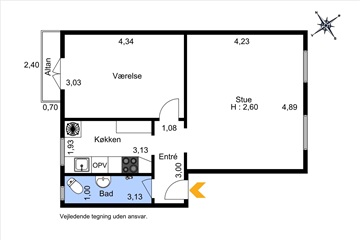 Photo 6. Apartment, Vigerslevvej, Valby 