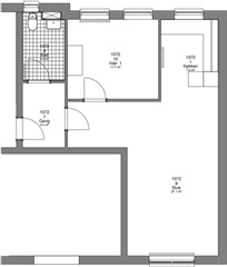 Billede 3. Lejlighed, Mellemgade, Sønderborg 