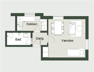 Photo 1. Apartment, Gl. Landevej, Herning 