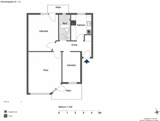 Billede 10. Lejlighed, Schacksgade, Odense C 