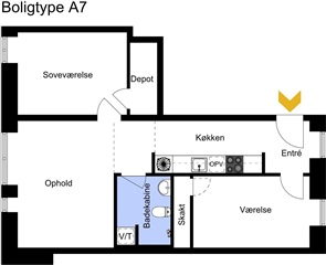 Photo 10. Apartment, Otto Brandenburgs Gade, Aarhus C 