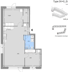 Photo 1. Apartment, Elementfabrikken, Brøndby 