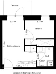 Photo 6. Apartment, Vikærsvej, Risskov 