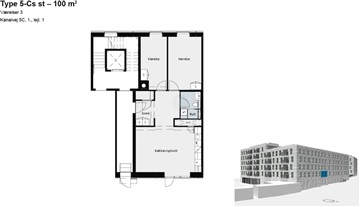 Photo 11. Apartment, Kanalvej, Kongens Lyngby 