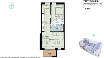 Photo 11. Apartment, Vallensbæk Stationstorv, Vallensbæk Strand 